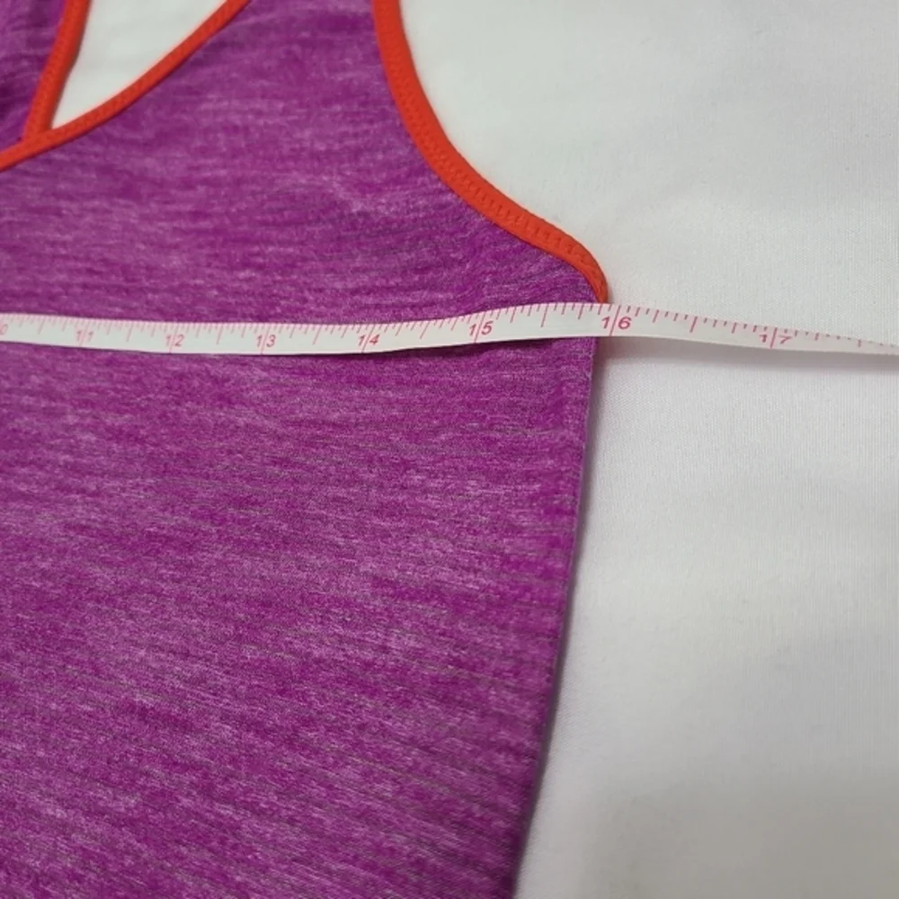 Lululemon‎ What The Sport Singlet II Heathered Ultra Violet Alarming Size 10